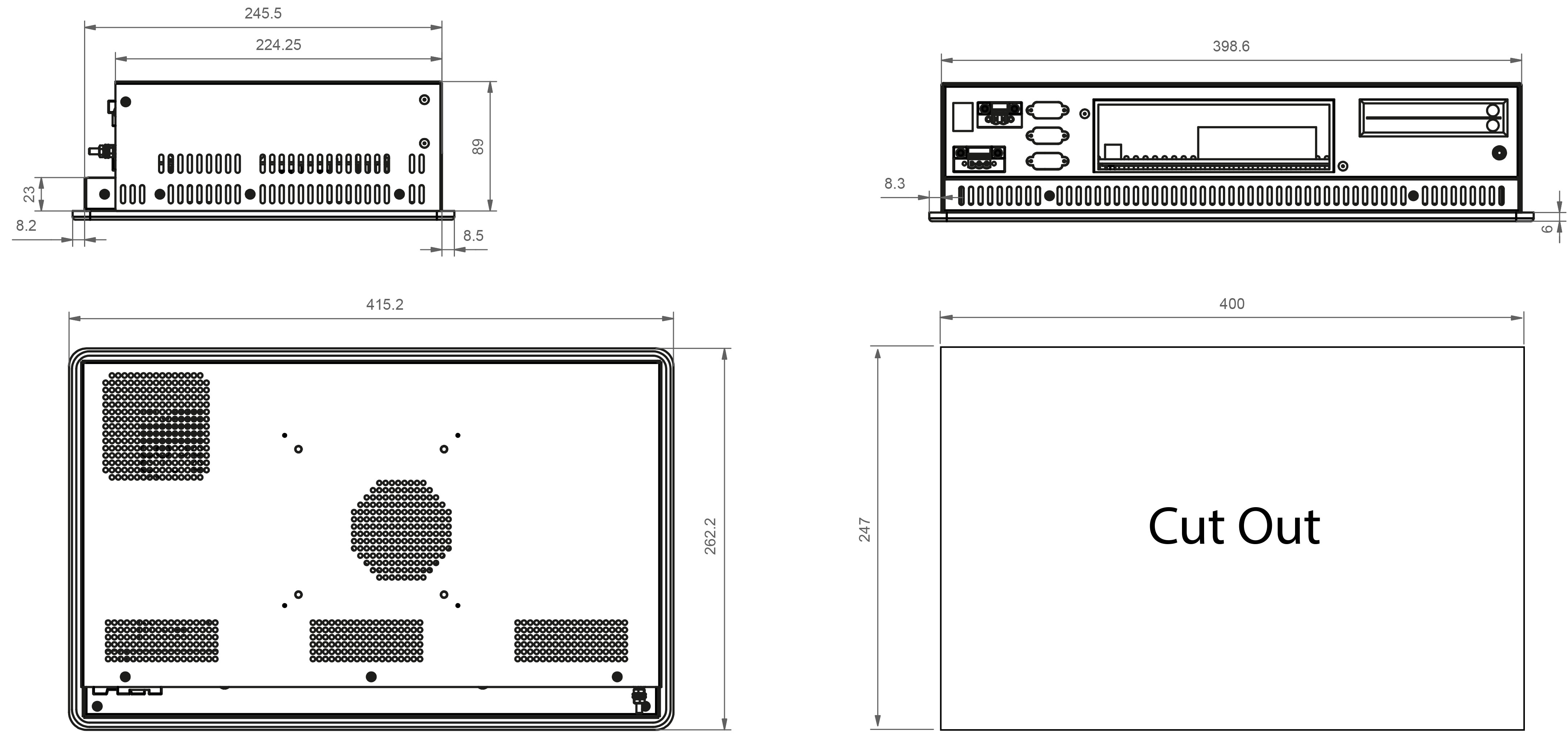 PPCs: Panel Mount_Panel-PC_HAWK CF 16-BT [Optical Bonding]