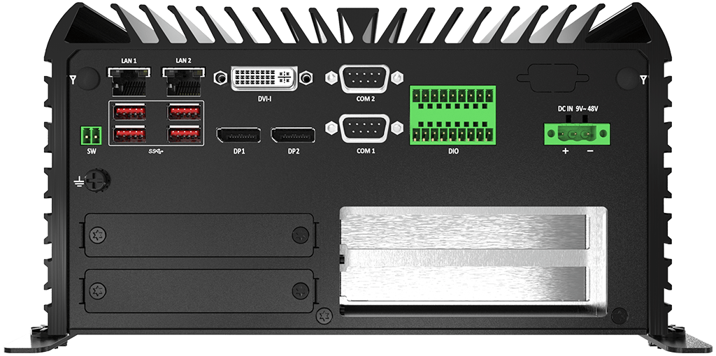 Rugged Embedded: Performance_Box-PC_GOLUB 6122EE | Barebone [2x GigE]