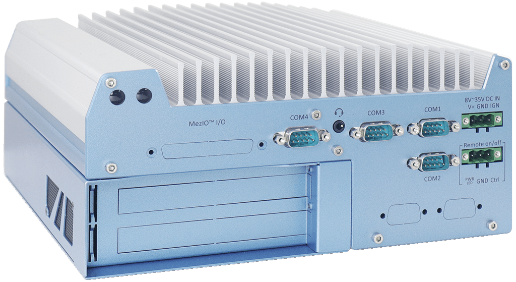 Rugged Embedded: Performance_Box-PC_GOLUB 7000-DE | Barebone [2x PCIe, 2x GigE]