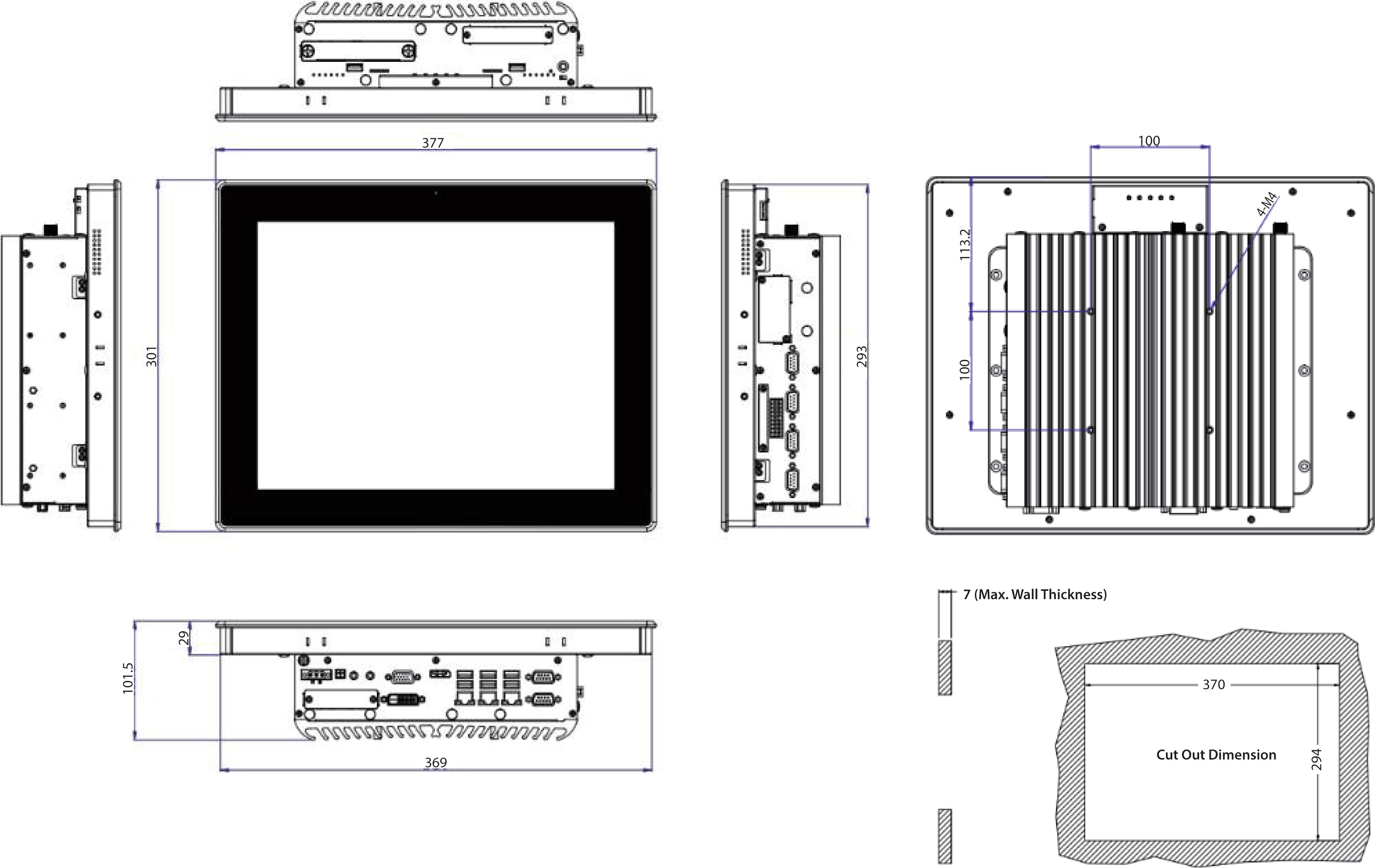 PPCs: Panel Mount_Panel-PC_HAWK AS 15-S9