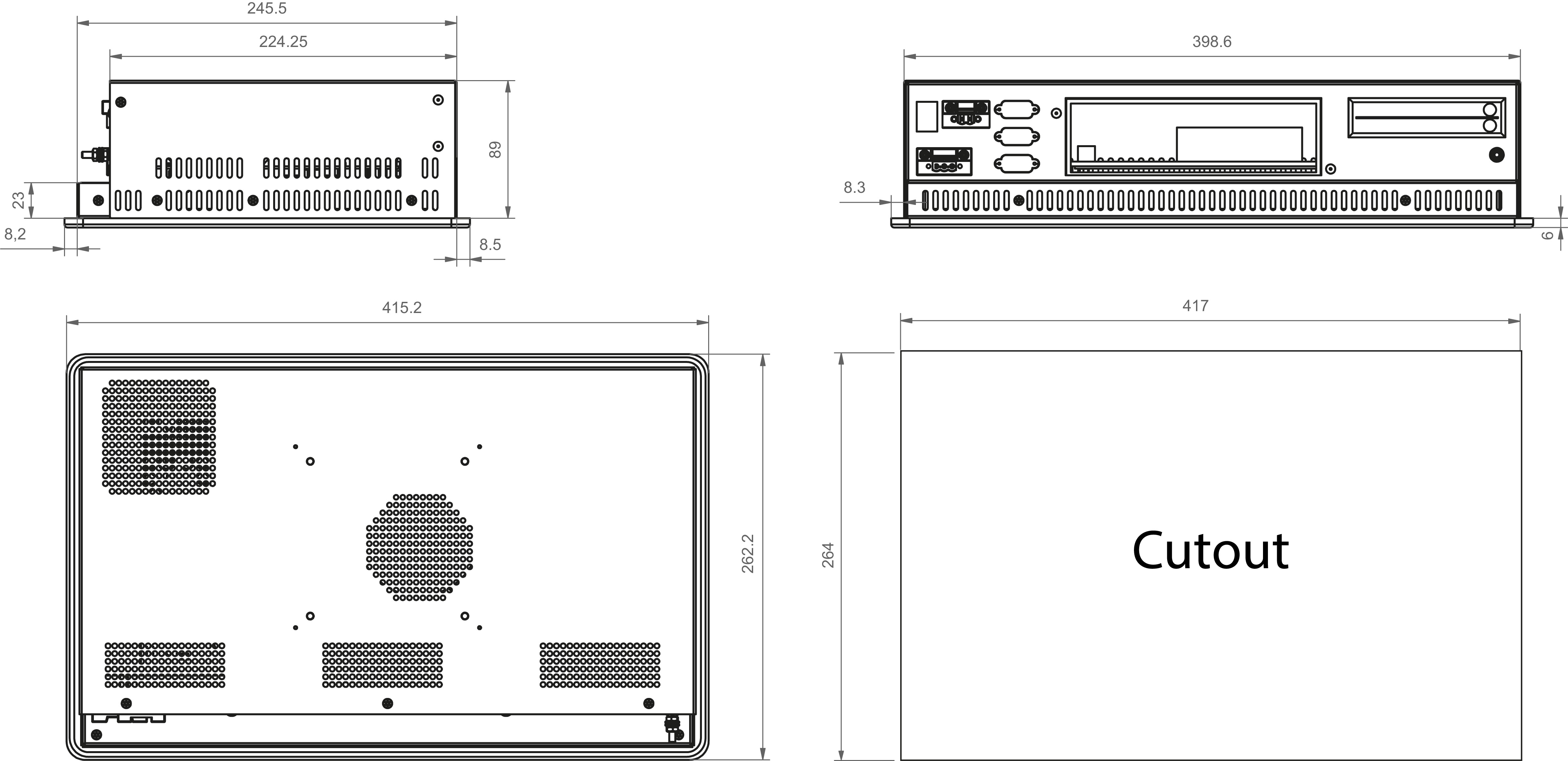 PPCs: Panel Mount_Panel-PC_HAWK CF 16-CL [Optical Bonding]