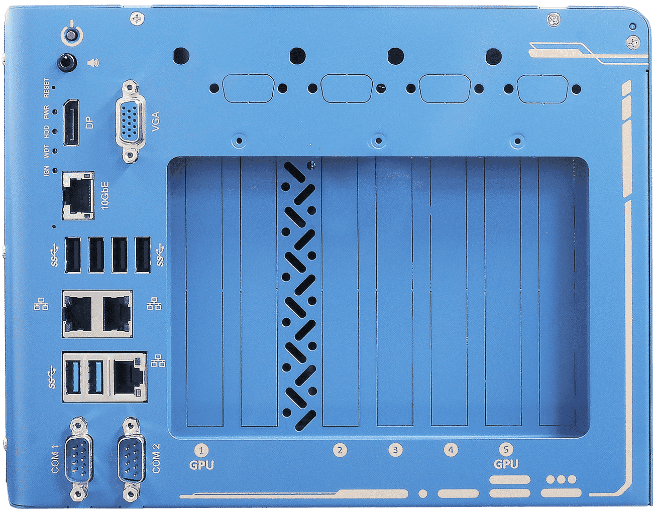 _Box-PC_CamCollect® 10208GC | Barebone [5x PCIe, RAID]