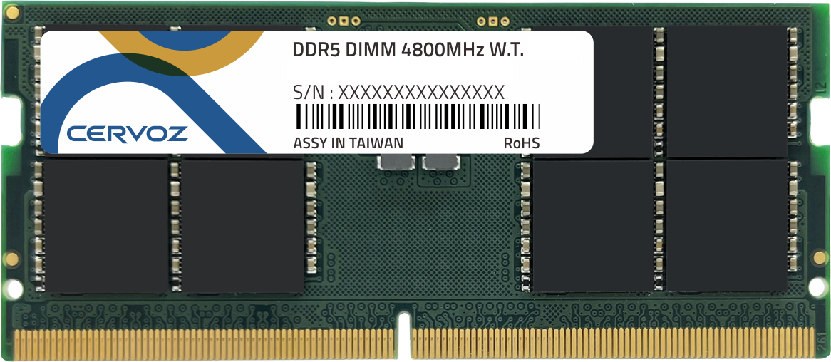 Systemkomponenten [kein Direktverkauf] _Components_Accessories_W.T. | DDR5-5600, SO-DIMM [-40°C~+85°C] - 8GB
