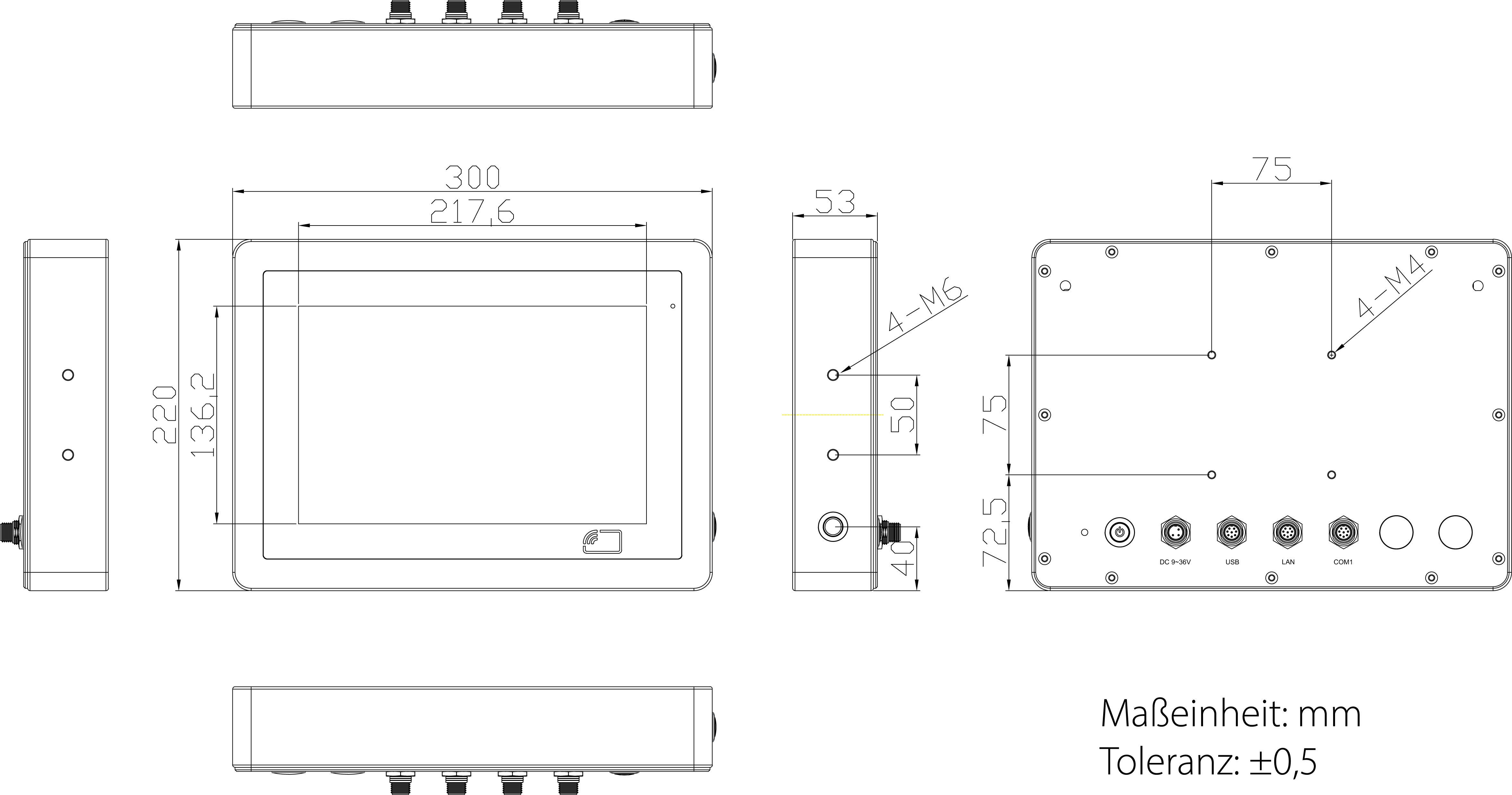 End-of-Life (EOL)_Panel-PC_EAGLE AP 10-EC-SR | 4GB RAM [Stainless Steel 304, PCT]