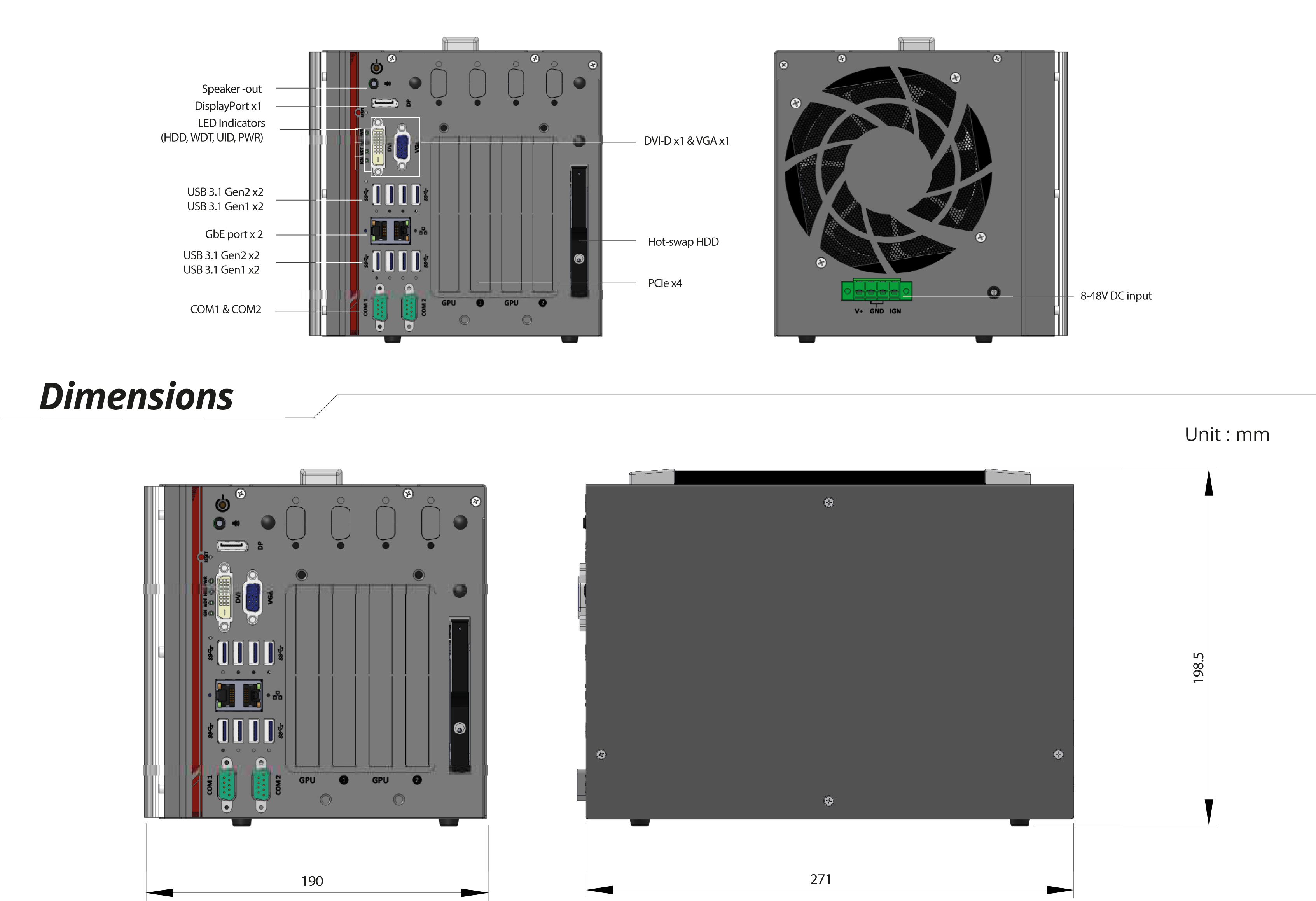 Rugged Embedded: Performance_Box-PC_CamCollect® 8240