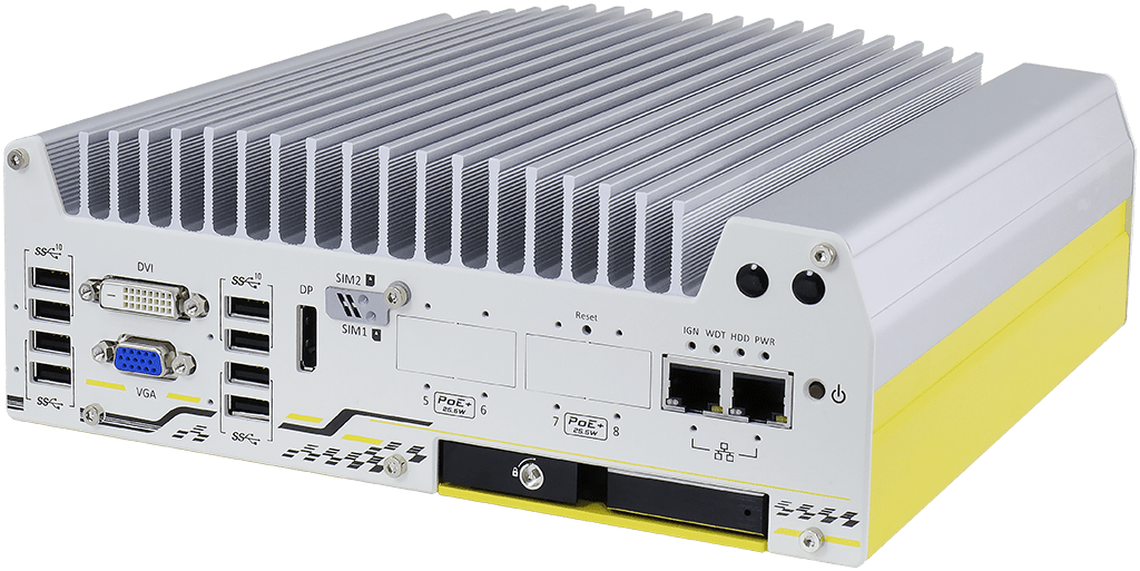 Rugged Embedded: Performance_Box-PC_GOLUB 7100 | Barebone [6x GigE, 4x PoE+ M12]