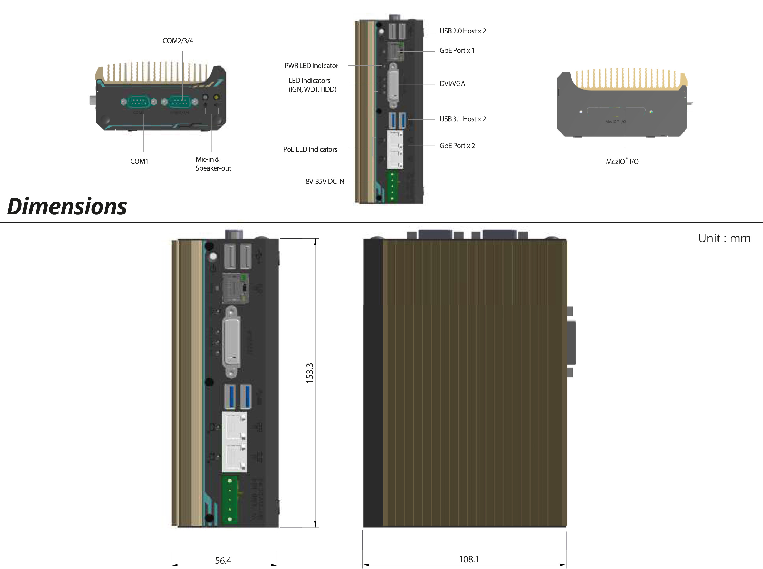 Box-PCs_Box-PC_GOLUB 4200, Intel® Pentium® N4200 [3x GigE, MezIO®]
