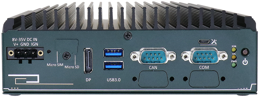 Rugged Embedded: Performance_Box-PC_CamCollect® 52S+-JON8 | NVIDIA® Jetson Orin™