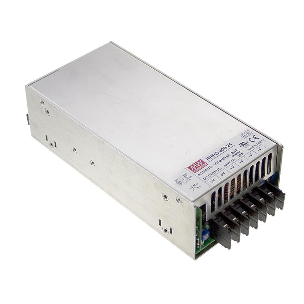 Systemkomponenten & Zubehör_Components_Accessories_MeanWell HRPG-600-24 | AC/DC Netzteil [600W/24V, Einbaunetzteil]