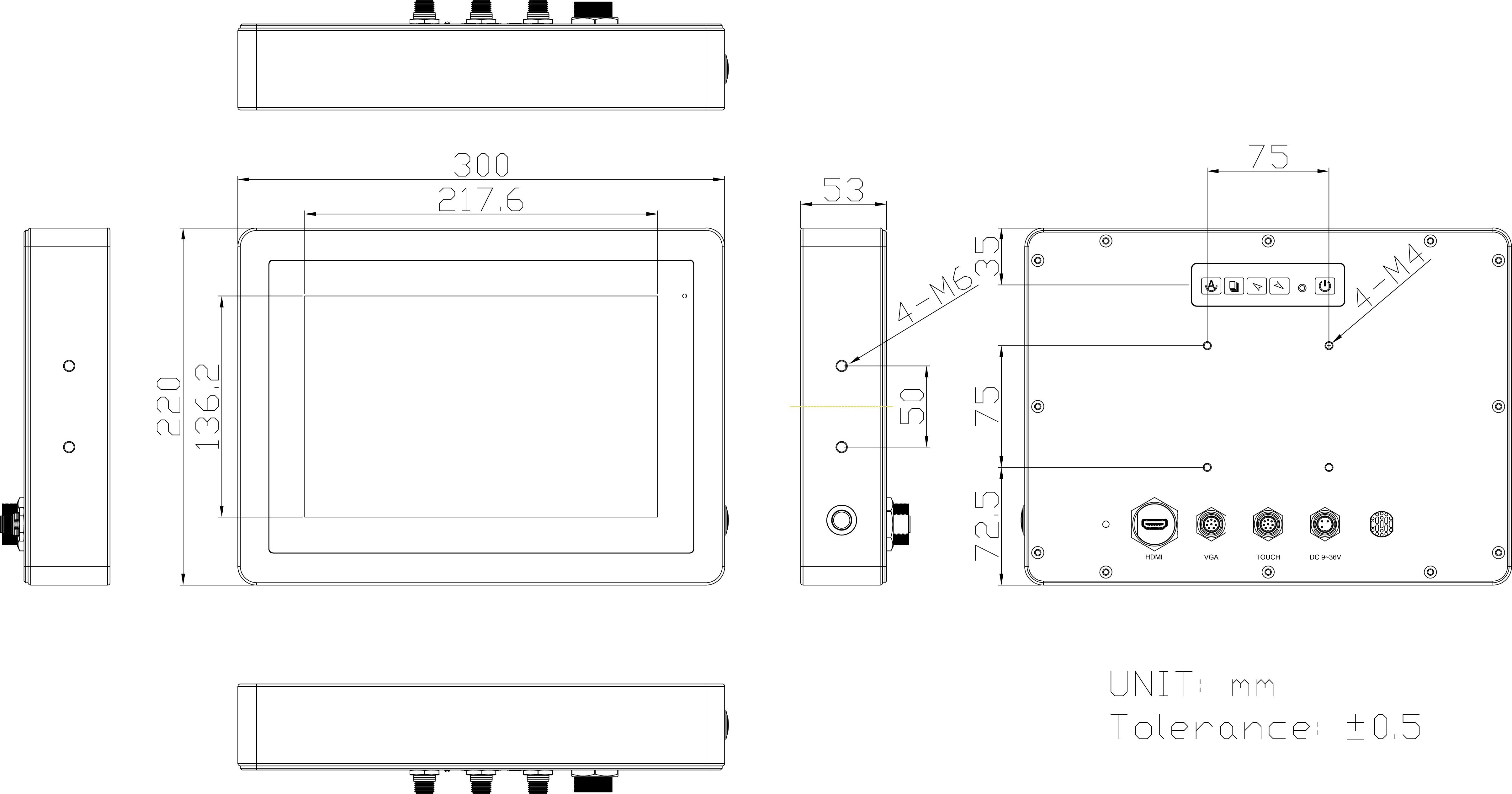 _Touch-Monitor_FALCON AP 10-EC [Stainless Steel 304, PCT]