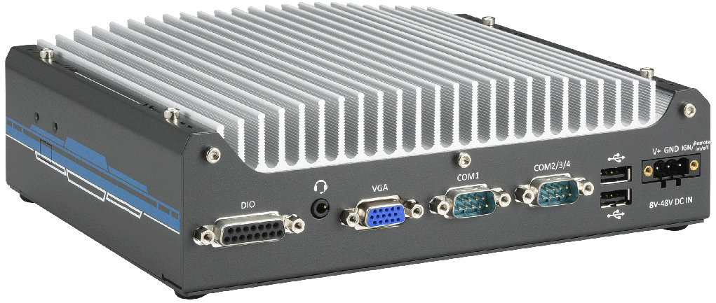 Rugged Embedded: Essentials_Box-PC_GOLUB 9531 | Barebone [4x 2.5GigE]