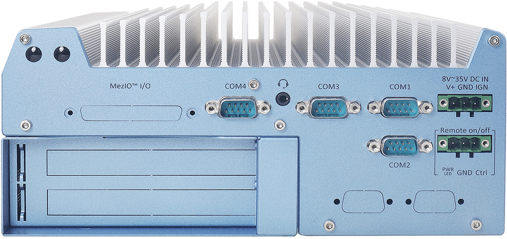 Rugged Embedded: Performance_Box-PC_GOLUB 7000-DE | Barebone [2x PCIe, 2x GigE]