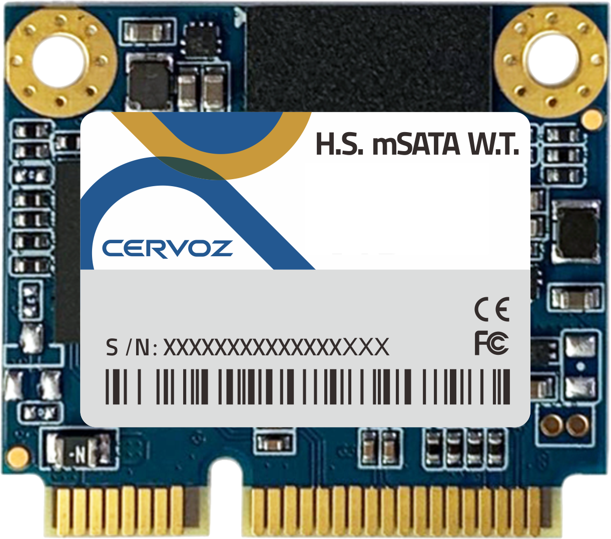 Systemkomponenten & Zubehör_Components_Accessories_mSATA mini (MO-300B) W.T. SSD, TLC [-40°C ~ 85°C] - 1TB