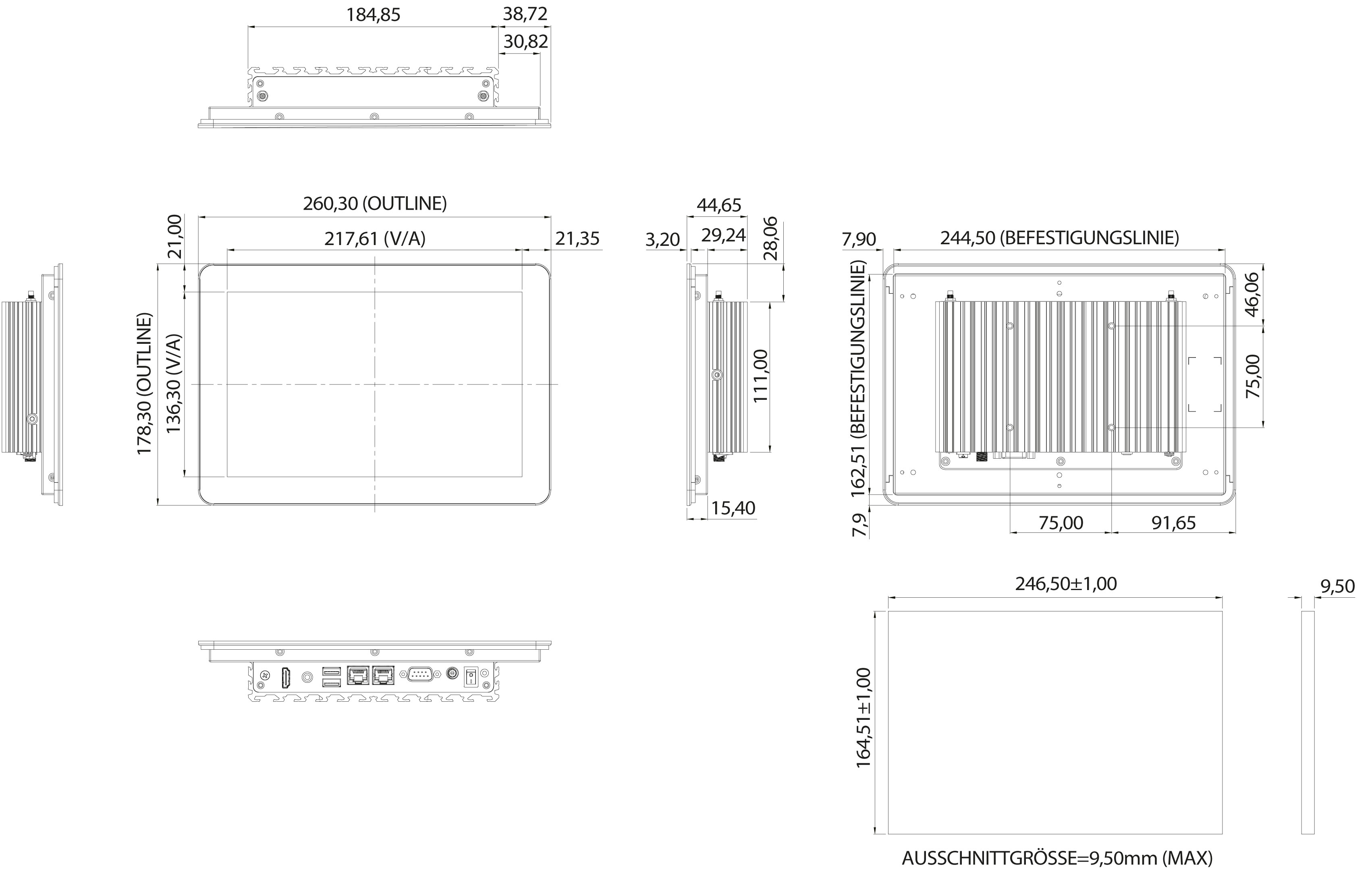 PPCs: Panel Mount_Panel-PC_HAWK NC 10-TC [Optical Bonding]