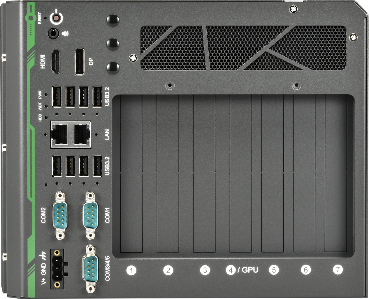 _Box-PC_CamCollect® 10034 | Barebone [4x PCIe, 3x PCI]
