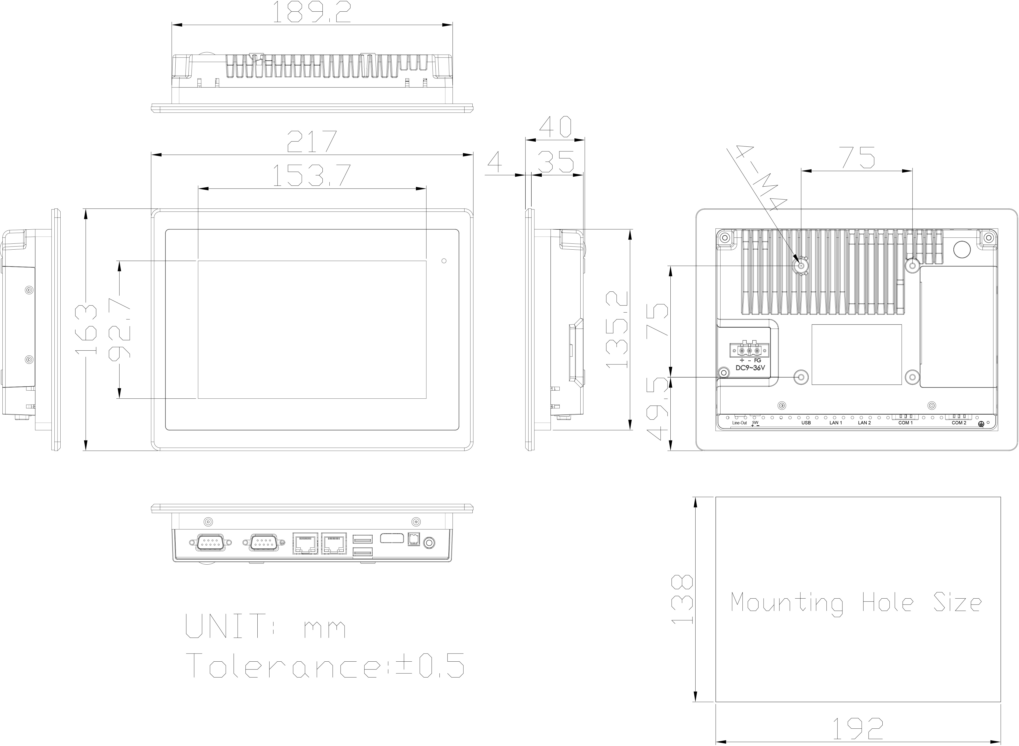 End-of-Life (EOL)_Panel-PC_HAWK AP 7-FA-SR | 4GB RAM [Stainless Steel 304, PCT]