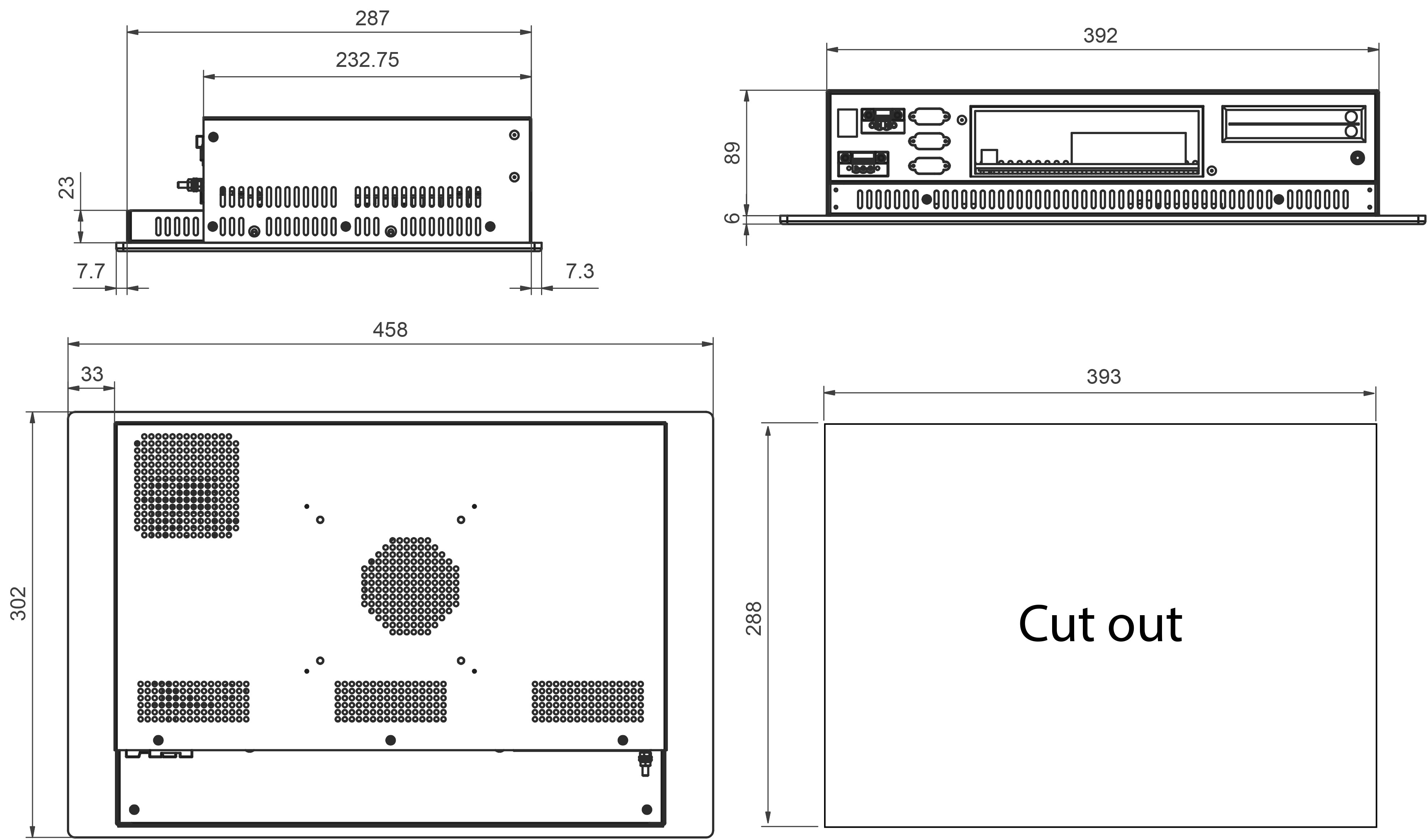 PPCs: Panel Mount_Panel-PC_HAWK RF 16-CL [Aluminium silver]