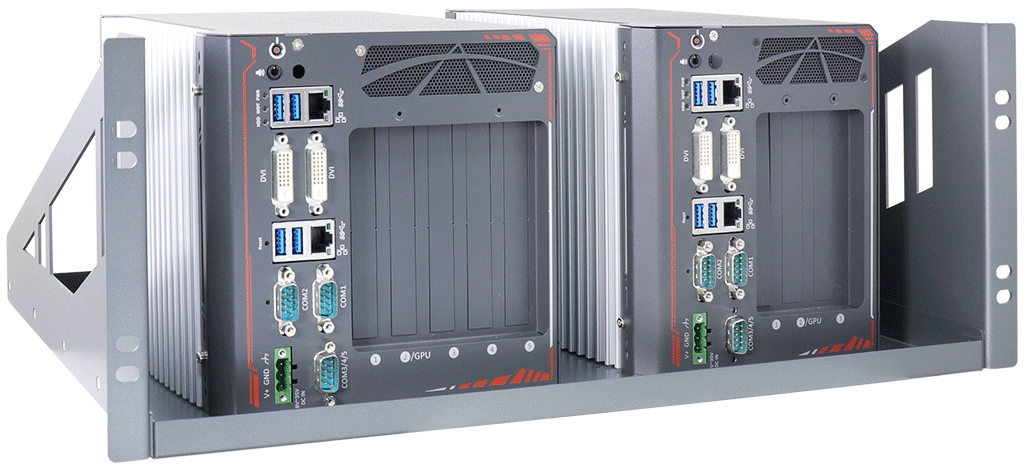 Rugged Embedded: Essentials_Box-PC_CamCollect® 8023 | Barebone [2x PCI, 3x PCIe]