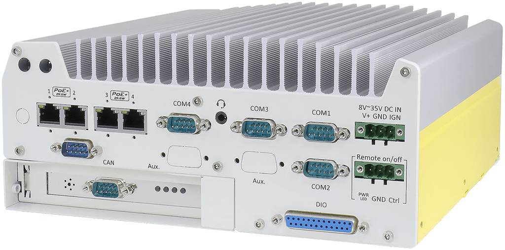 Rugged Embedded: Performance_Box-PC_GOLUB 7254 | Barebone [6x GigE, 4x PoE+]