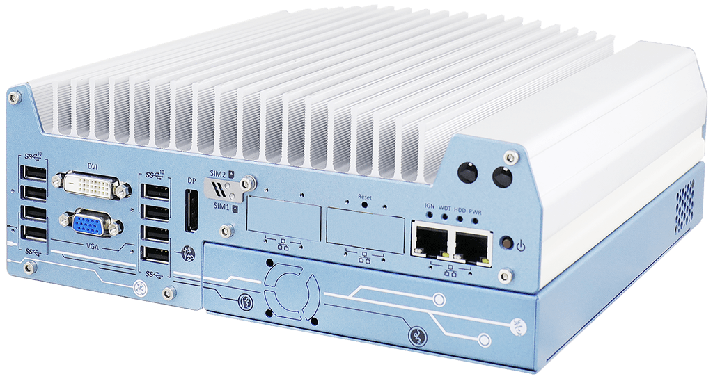 Rugged Embedded: Performance_Box-PC_GOLUB 7000-SE | Barebone [PCIe, 2x GigE]