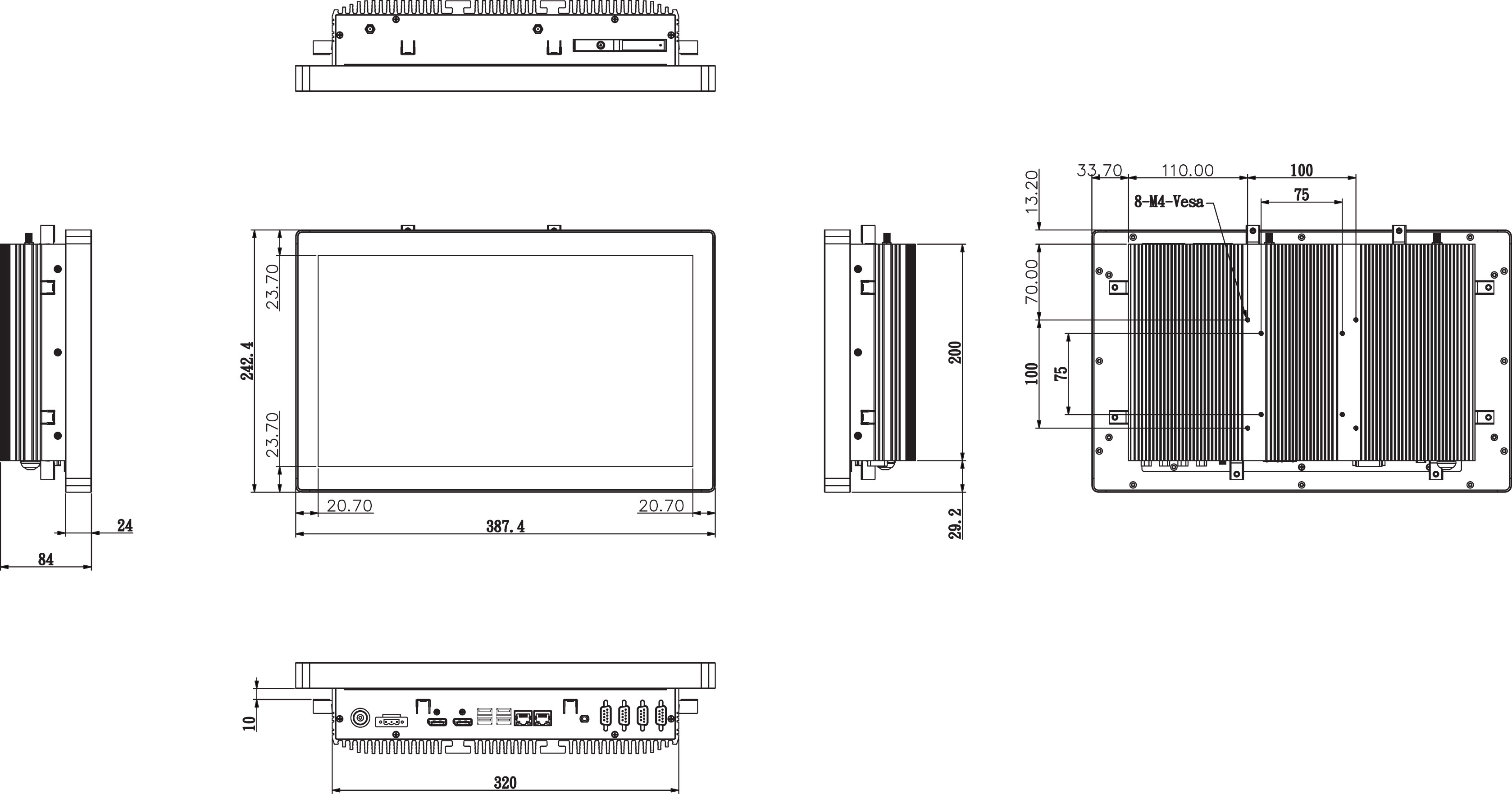End-of-Life (EOL)_Panel-PC_HAWK EL 16-TL | Intel® Core™ i3-1115G4E