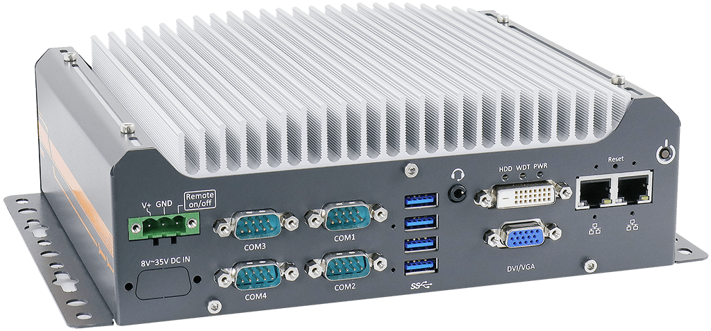 Rugged Embedded: Essentials_Box-PC_GOLUB 7501 | Barebone [4x COM]