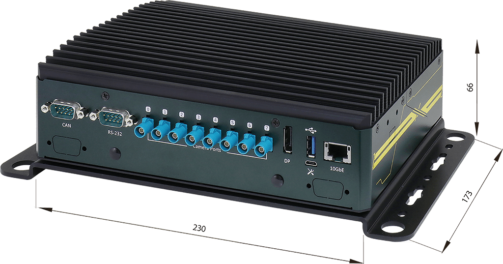 Rugged Embedded: Performance_Box-PC_CamCollect® 110V | NVIDIA® Jetson AGX Xavier™