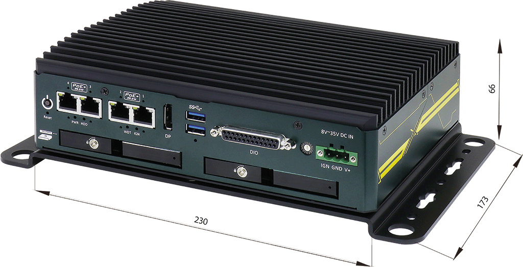 Rugged Embedded: Performance_Box-PC_CamCollect® 120S | NVIDIA® Jetson AGX Xavier™