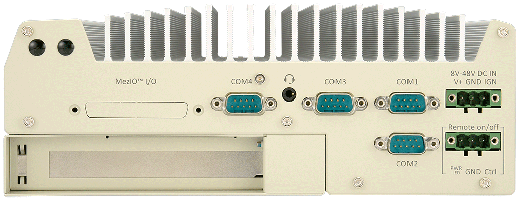 Rugged Embedded: Performance_Box-PC_GOLUB 9006E-PoE| Barebone [PCIe, 5x 2.5GigE, 1x GigE, 4x PoE+]