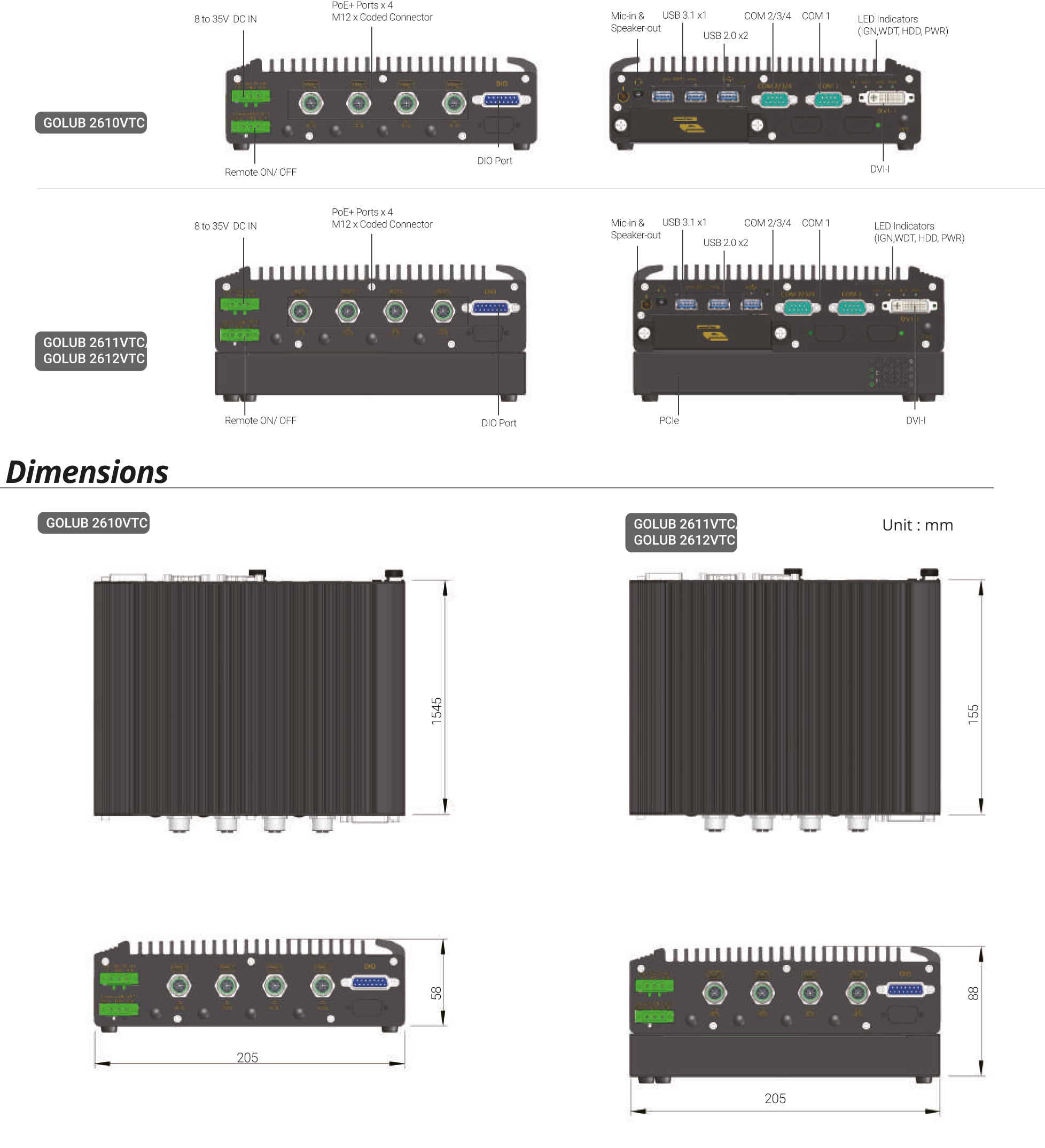 Box-PCs_Box-PC_GOLUB 2610VTC | Intel® Atom® x6425E [4x M12 PoE+]