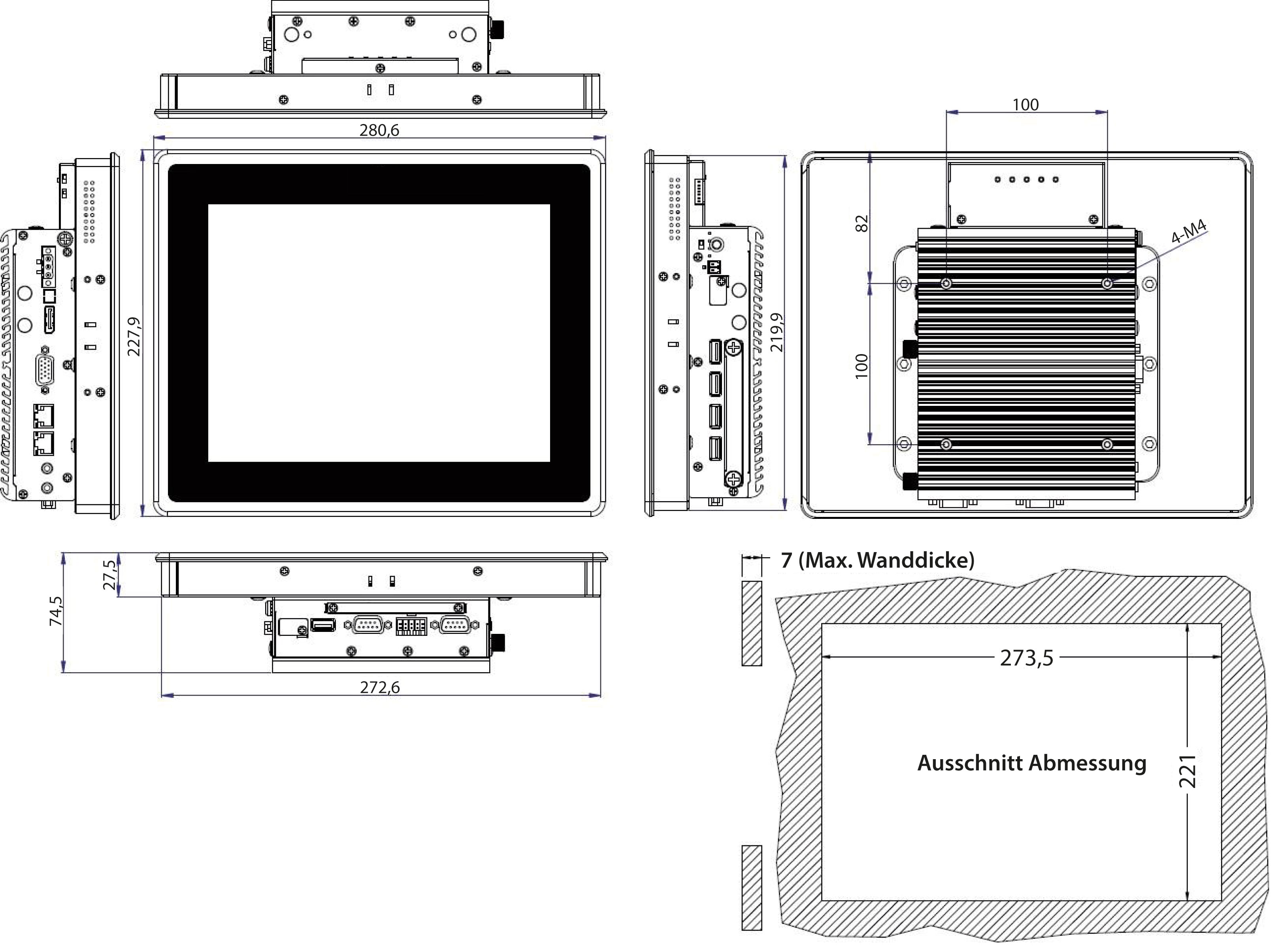 PPCs: Panel Mount_Panel-PC_HAWK AS 10-BT