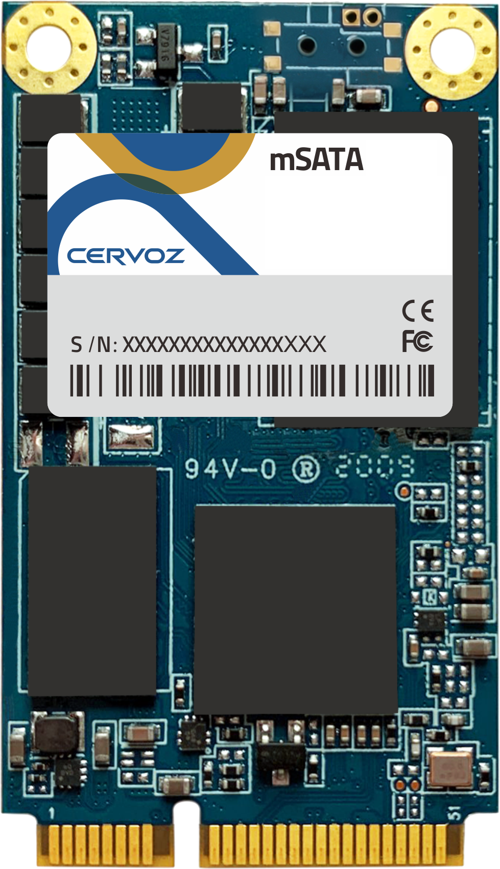 Systemkomponenten & Zubehör_Components_Accessories_mSATA (MO-300) SSD, TLC [PLP, 0°C ~ 70°C]