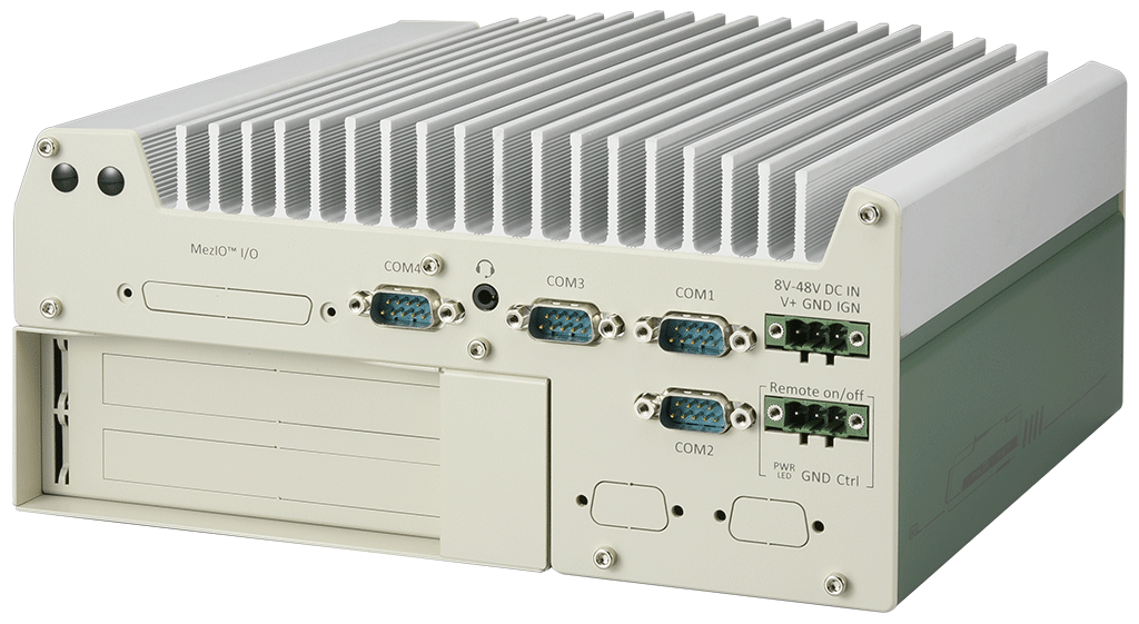 Rugged Embedded: Performance_Box-PC_GOLUB 9006DE | Barebone [2x PCIe, 5x 2.5GigE, 1x GigE]