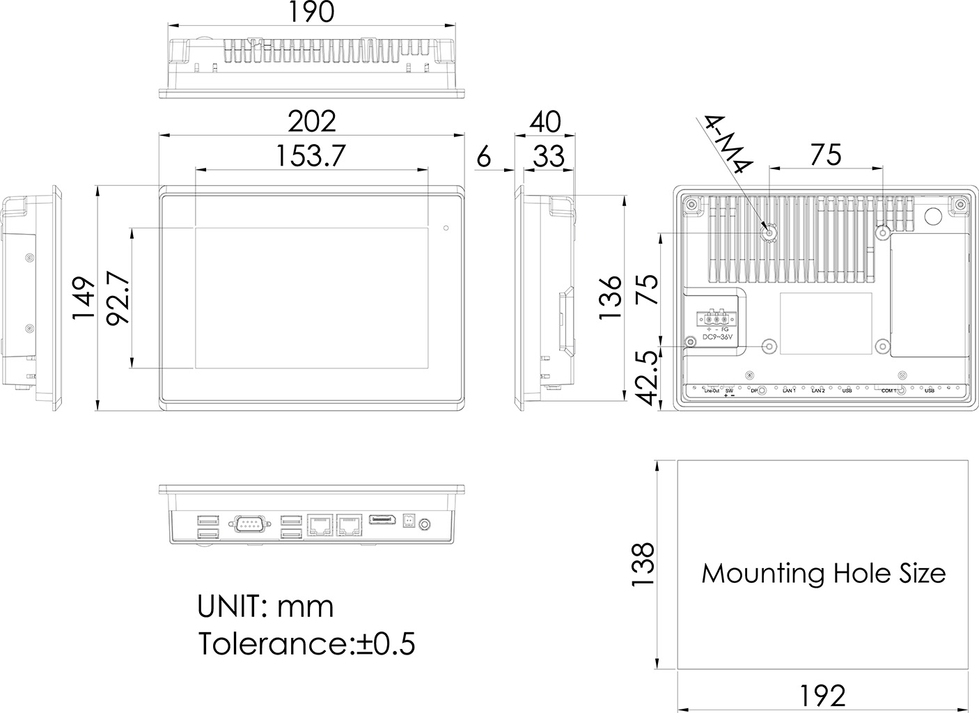 _Panel-PC_HAWK AP 7-EL-WT | Intel® Celeron® J6412 [PCT]