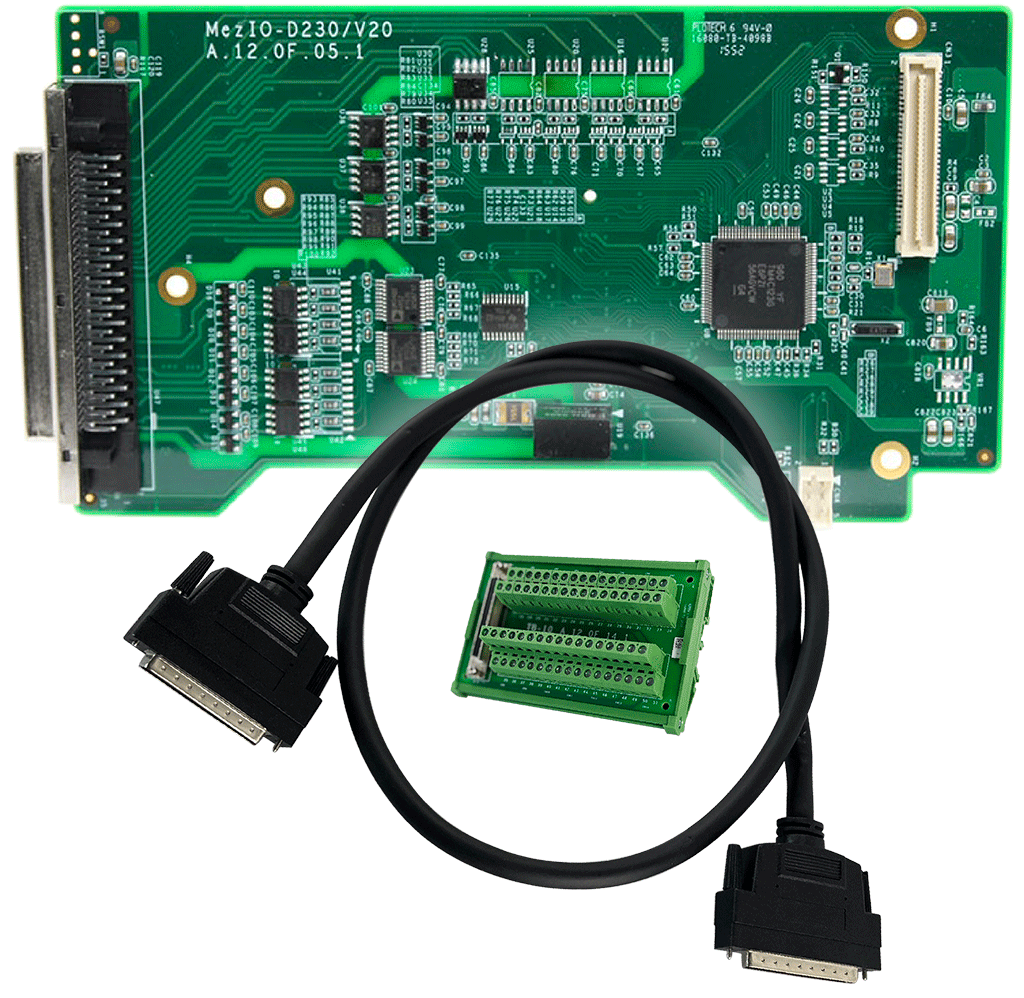 Zubehör [kein Direktverkauf]_Components_Accessories_MezIO® Kit D230-C [16-CH isolated DI/16-CH isolated DO]