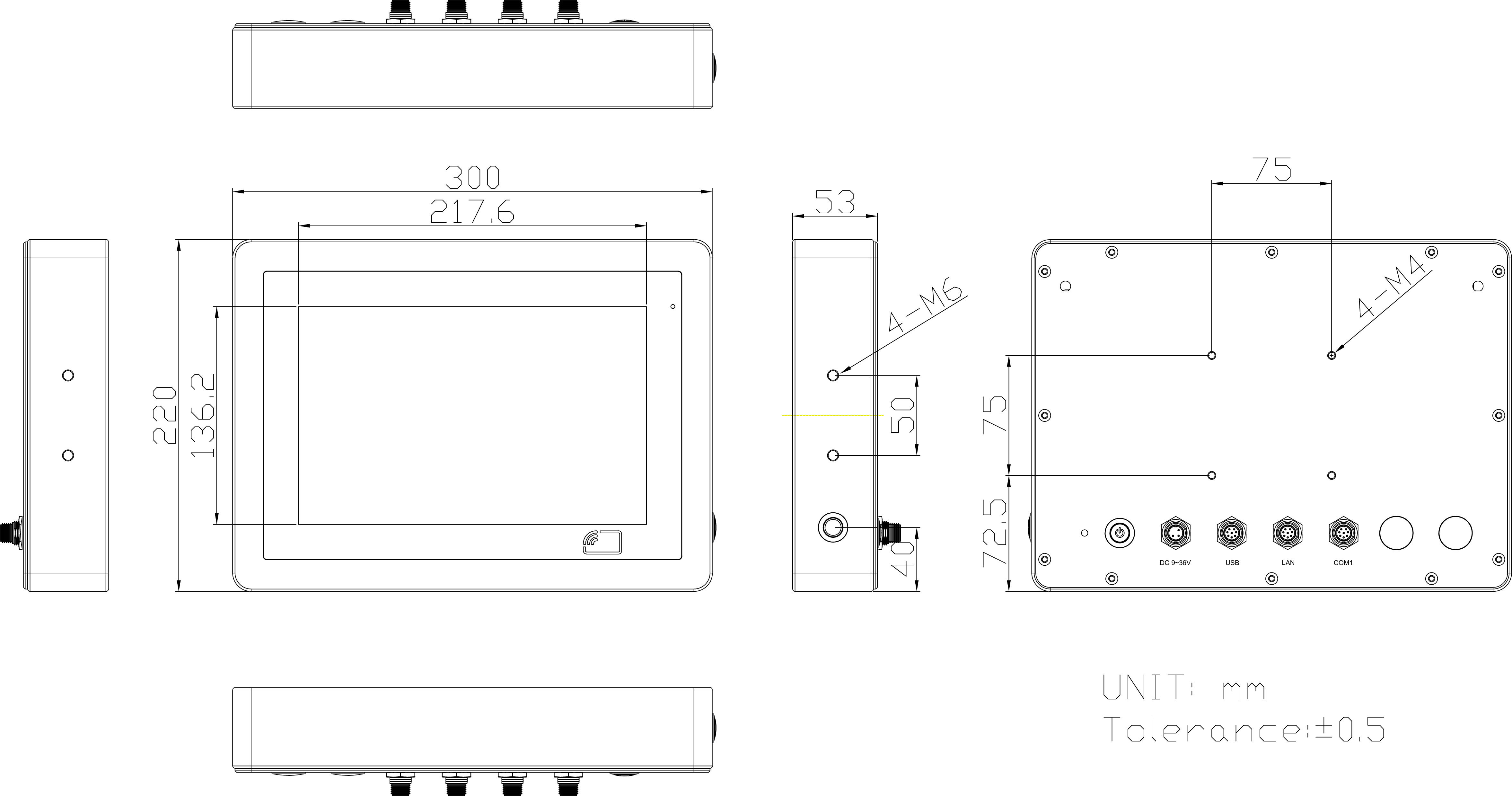 End-of-Life (EOL)_Panel-PC_EAGLE AP 10-EC-SR | 4GB RAM [Stainless Steel 304, PCT]