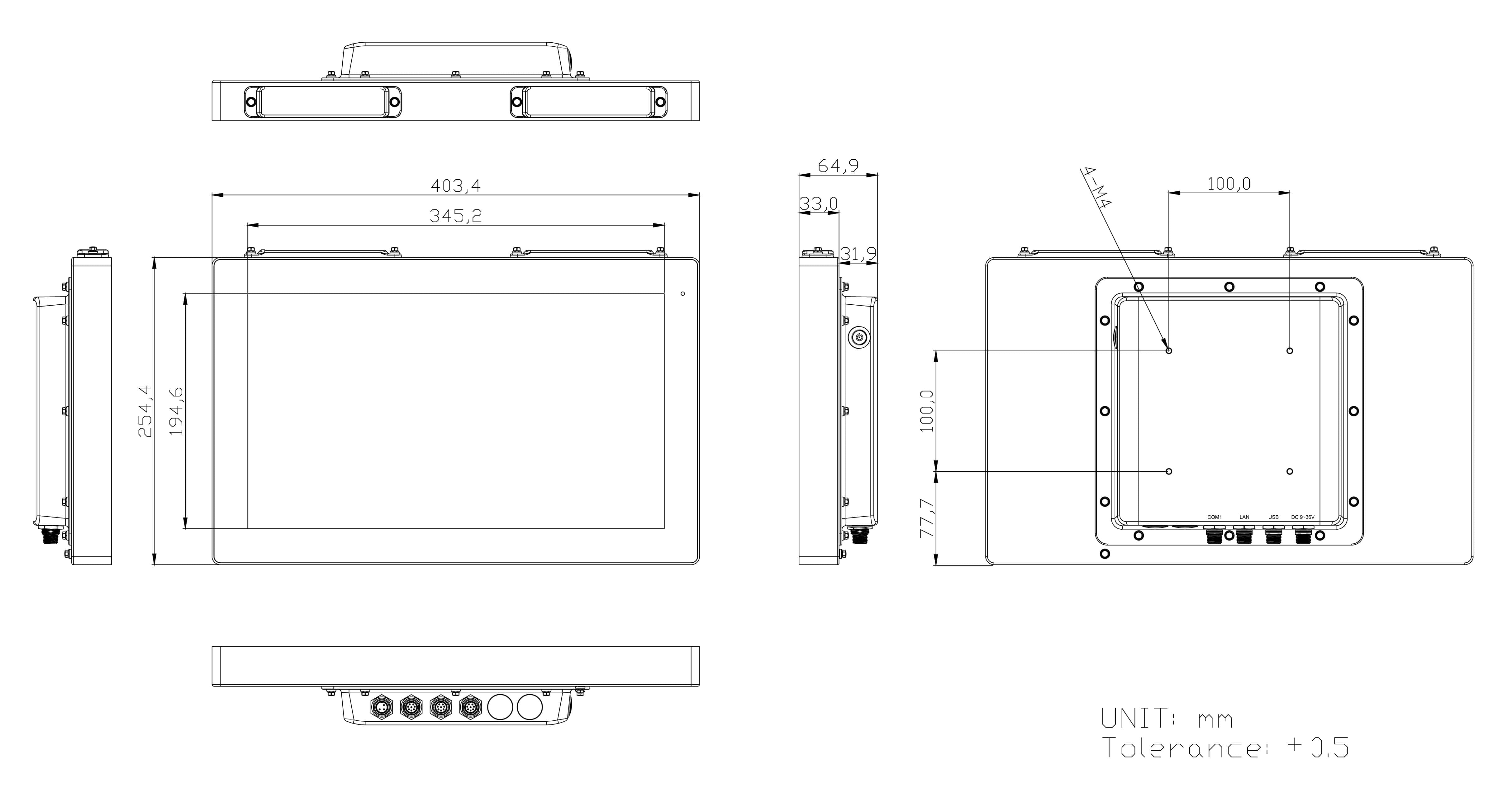 _Panel-PC_EAGLE AP 16-PEL | Intel® Celeron® J6412 [Stainless Steel 304, VESA mount, PCT]