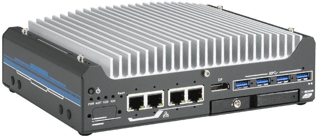 Rugged Embedded: Essentials_Box-PC_GOLUB 9531-PoE-IGN | Barebone [4x 2.5GigE w/PoE+, IGN]