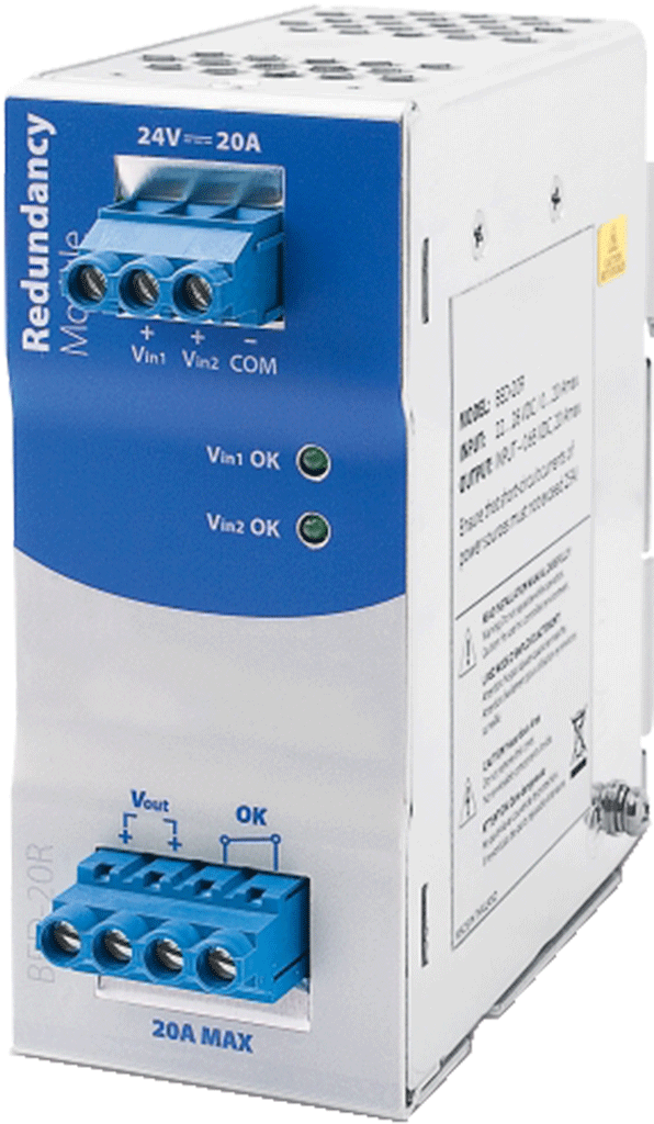 Systemkomponenten & Zubehör_Components_Accessories_Redundancy module [DC IN 24V | DC OUT 24V/20A max.]