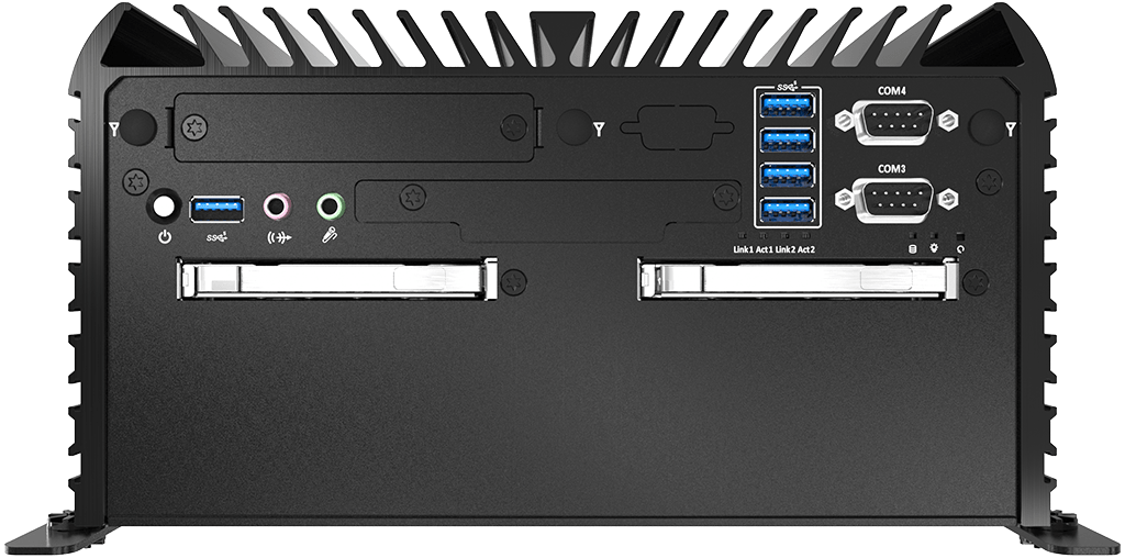 Rugged Embedded: Performance_Box-PC_GOLUB 6122PE | Barebone [2x GigE]