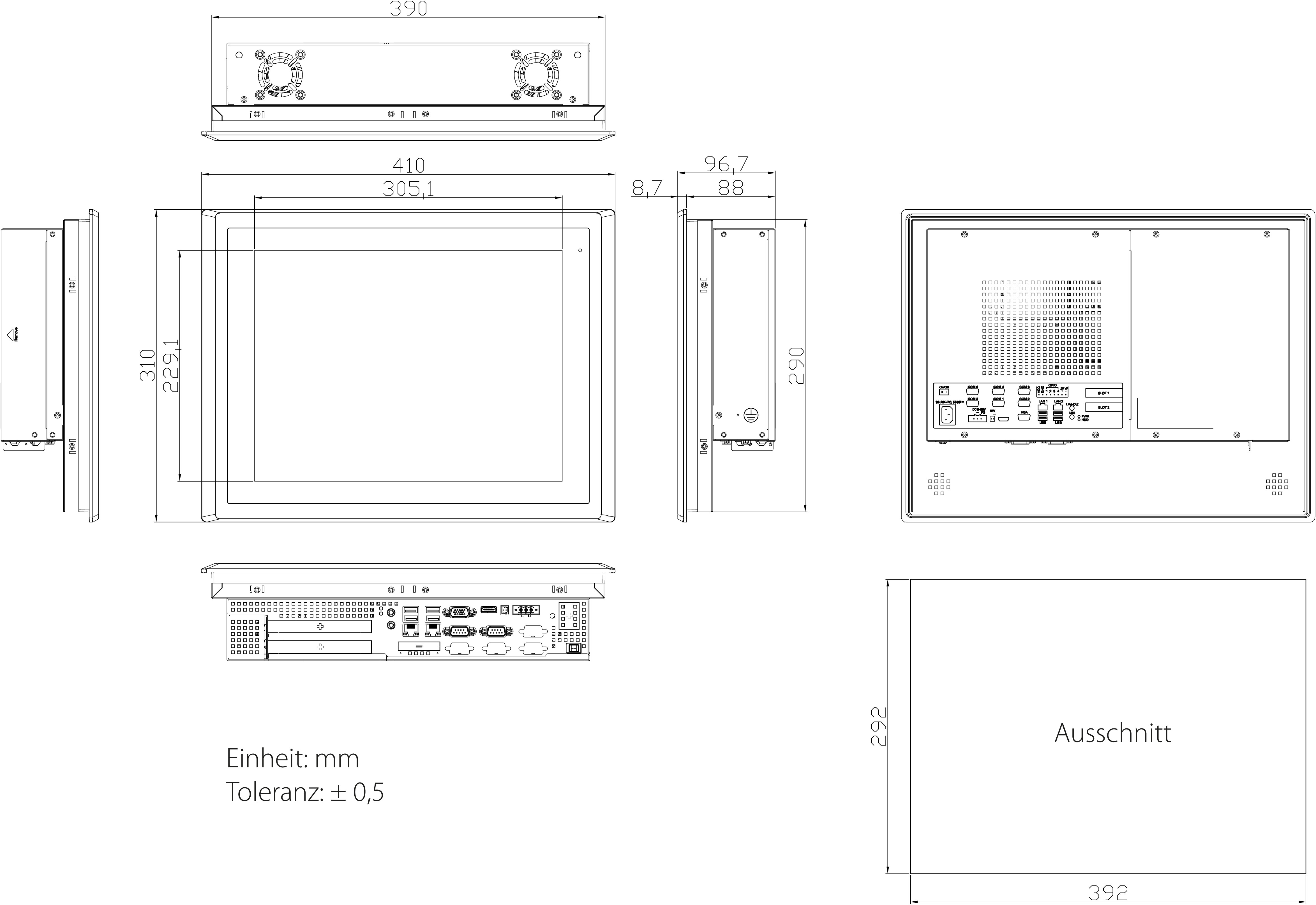 _Panel-PC_HAWK AP 15-CK [Stainless Steel 304, PCT]