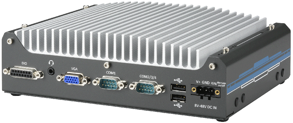 Rugged Embedded: Essentials_Box-PC_GOLUB 9531-PoE-IGN | Barebone [4x 2.5GigE w/PoE+, IGN]
