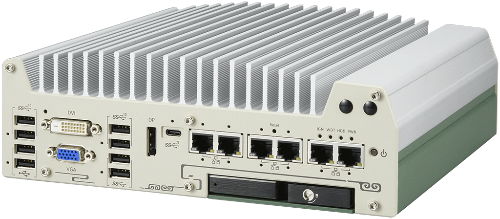 Rugged Embedded: Performance_Box-PC_GOLUB 9006LP-PoE | Barebone [5x 2.5GigE, 1x GigE, 4x PoE+]