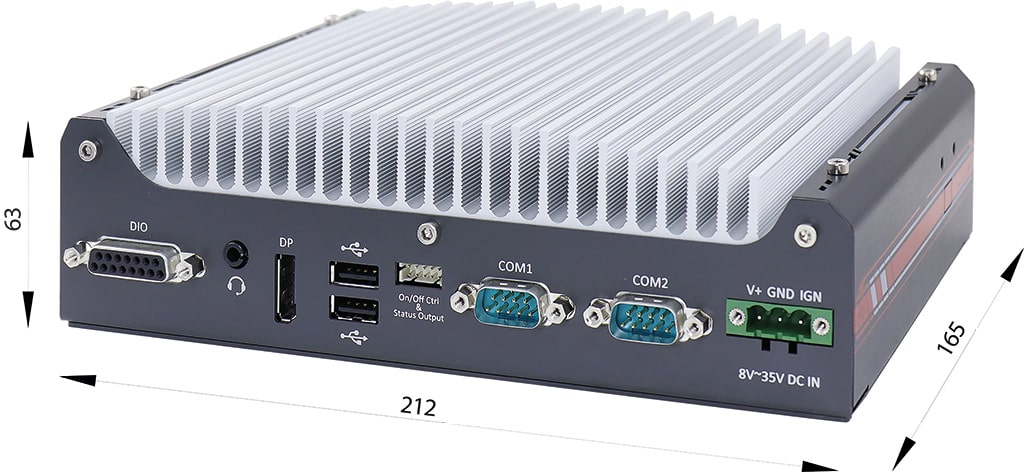 Rugged Embedded: Essentials_Box-PC_GOLUB 7531 | Barebone